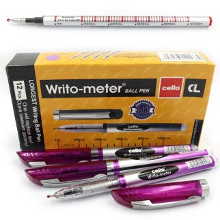 Ручка масляна cl "writo-meter" 10 км 0, 5мм фіолет, ціна за 12 шт. 8048-vio - Інтернет-магазин спільних покупок ToGether