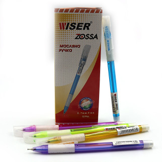 Ручка масляна wiser "zossa" син. Mix5 12 шт.(в упаковці) - Інтернет-магазин спільних покупок ToGether
