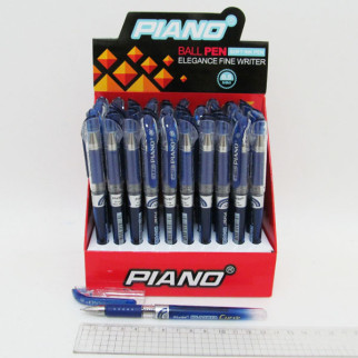 Ручка масляна "piano" синя 50шт в упаковці 118pt - Інтернет-магазин спільних покупок ToGether