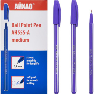Набір ручок масляна фіолетова ah555фіолетова(50615) - Інтернет-магазин спільних покупок ToGether