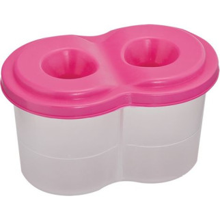 Склянка-непроливайка підвійна, розова 6шт в упаковці zb. 6901-10 - Інтернет-магазин спільних покупок ToGether