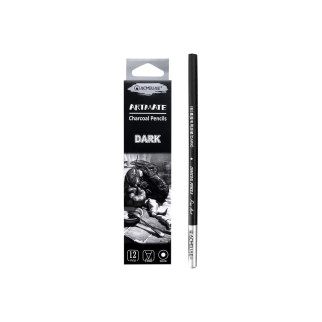 Вугільні олівці acmeliae для малювання "dark", 12 шт. | 43139 - Інтернет-магазин спільних покупок ToGether