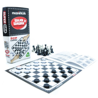 Шашки і шахи + 9 ігор у коробці максимус33/ - Інтернет-магазин спільних покупок ToGether