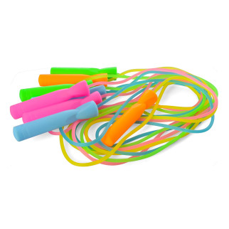 Скакалка 270см,мотузка гума,ручка пластик,підшипник,5 кольорів /180/ - Інтернет-магазин спільних покупок ToGether
