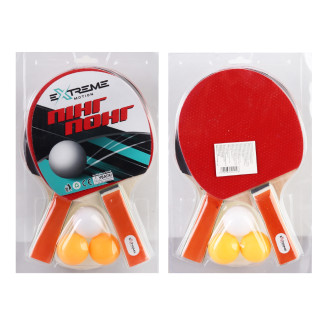 Теніс настільний 2 ракетки, 3 м'ячики, в слюді,товщина 1 см /50/ - Інтернет-магазин спільних покупок ToGether
