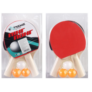 Теніс настільний 2 ракетки, 3 м'ячики, в слюді,товщина 7 мм /60/ - Інтернет-магазин спільних покупок ToGether