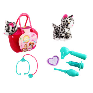 Улюбленець “Кошеня”, м’яка іграшка, медичне приладдя, сумка-переноска, 7 аксесуарів, в сумці /48-2/ | DR5101 - Інтернет-магазин спільних покупок ToGether