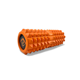Масажний ролик EasyFit Solid Roller v.1.2s 33х13 см помаранчевий - Інтернет-магазин спільних покупок ToGether