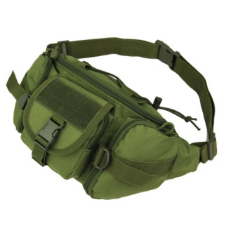 Сумка поясна тактична / Чоловіча сумка на пояс / Армейська сумка. Колір: зелений - Інтернет-магазин спільних покупок ToGether