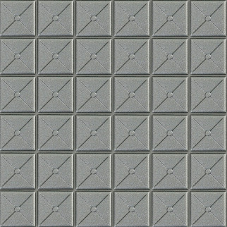 Самоклеюча декоративна 3D панель квадрат срібло 700x700x8мм (177) SW-00000188 - Інтернет-магазин спільних покупок ToGether
