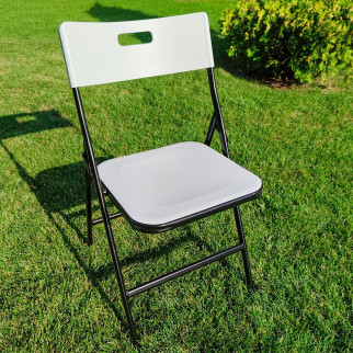 Складний стілець 46*42,5*86см білий SW-00001610 - Інтернет-магазин спільних покупок ToGether