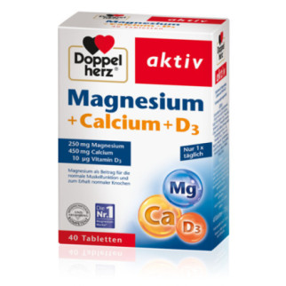 Вітаміни Доппельгерц Магній + Кальцій + D3 (Doppelherz Magnesium + Calcium + D3) - Інтернет-магазин спільних покупок ToGether