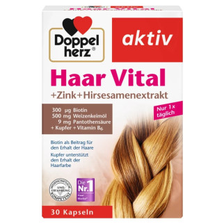 Комплекс Доппельгерц для здоров'я волосся з цинком + екстракт проса Doppelherz - Інтернет-магазин спільних покупок ToGether