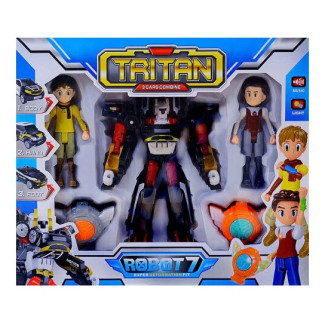 Робот Трансформер - TRITAN  з героями  Q1906 - Інтернет-магазин спільних покупок ToGether