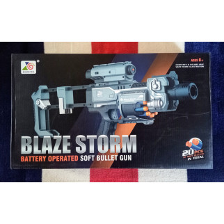 Іграшковий Бластер  - Blaze Storm ZC7083 - на м'яких патронах, 20 патронів - Інтернет-магазин спільних покупок ToGether