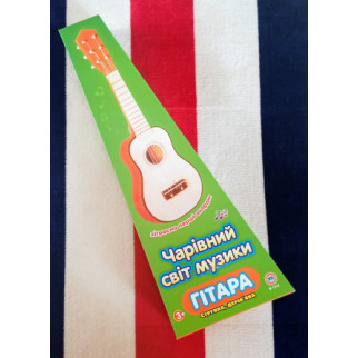 Дитяча Гітара Метр+ М1370 Rock Guitar 6 струн струнна дерев'яна міні гітара - Інтернет-магазин спільних покупок ToGether
