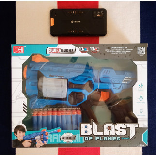 Іграшковий Бластер BLAST of Flames XH9996-1 на м'яких патронах - Інтернет-магазин спільних покупок ToGether
