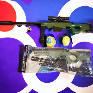 Іграшкова Снайперська Гвинтівка CYMA Military автомат на кульках - Інтернет-магазин спільних покупок ToGether