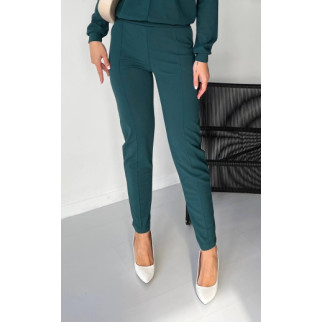 Класичні брюки жіночі на резинці брюки зелені літні трикотажні штани жіночі звужені на літо - Інтернет-магазин спільних покупок ToGether