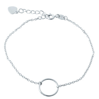 Срібний браслет без каменів, вага виробу 1,6 г (1967034) 1720 розмір - Інтернет-магазин спільних покупок ToGether