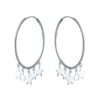 Срібні сережки без каменів (2005766) - Інтернет-магазин спільних покупок ToGether