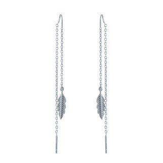Срібні сережки з фіанітами (2022954) - Інтернет-магазин спільних покупок ToGether