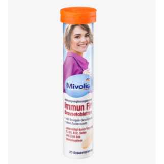 Вітаміни Mivolis Таблетки шипучі для імунної системи Immun Fit 20 штук - Інтернет-магазин спільних покупок ToGether