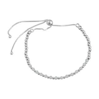 Срібний браслет з натуральним топазом 5.435ct, вага виробу 4,15 г (2128991) adjustable розмір - Інтернет-магазин спільних покупок ToGether