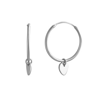 Срібні сережки без каменів (2134312) - Інтернет-магазин спільних покупок ToGether