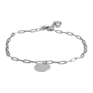 Срібний браслет без каменів, вага виробу 2,96 г (2138020) 1720 розмір - Інтернет-магазин спільних покупок ToGether