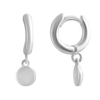 Срібні сережки з ємалю (2138693) - Інтернет-магазин спільних покупок ToGether