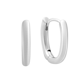 Срібні сережки без каменів (2142348) - Інтернет-магазин спільних покупок ToGether