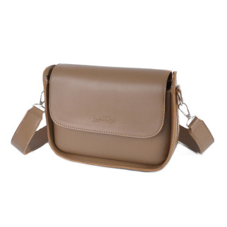 Модний якісний каркасний клатч жіночий колір мокко маленька жіноча сумка крос боді з штучної шкіри - Інтернет-магазин спільних покупок ToGether