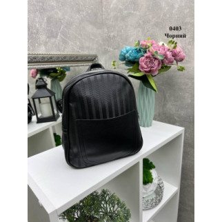 Практичний жіночий рюкзак чорного кольору з двома відділеннями на блискавках, можна носити як сумку - Інтернет-магазин спільних покупок ToGether