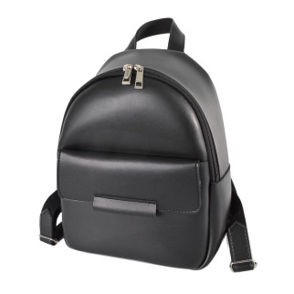 Стильний зручний елегантний рюкзак жіночий чорний маленький місткий високої якості - Інтернет-магазин спільних покупок ToGether
