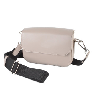 Стильний каркасний клатч якісний маленька жіноча сумка крос боді колір бежевий тауп - Інтернет-магазин спільних покупок ToGether