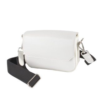 Стильний каркасний клатч якісний маленька жіноча сумка крос боді колір білий - Інтернет-магазин спільних покупок ToGether
