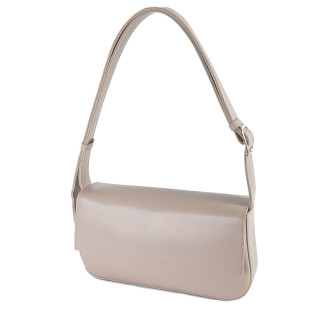 Стильний елегантний клатч жіночий якісна каркасна сумка жіноча маленька колір бежевий тауп - Інтернет-магазин спільних покупок ToGether