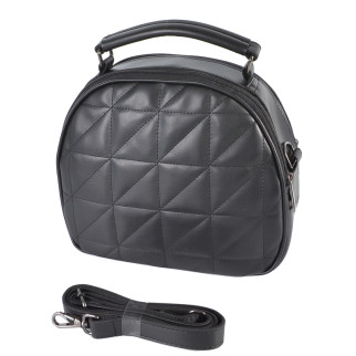 Модна якісна стьобана жіноча сумка крос боді маленька чорна - Інтернет-магазин спільних покупок ToGether
