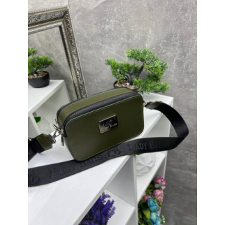 Жіноча маленька сумка клатч через плече колір хакі сумка кросс боді з широким ременем барсетка жіноча - Інтернет-магазин спільних покупок ToGether