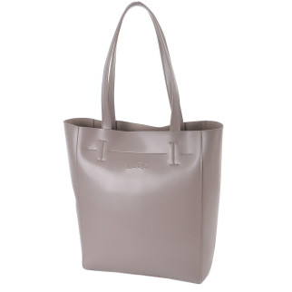 Стильна велика жіноча сумка шопер якісна у стилі мінімалізм з простим кроєм колір димка - Інтернет-магазин спільних покупок ToGether