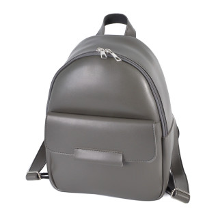 Стильний зручний елегантний рюкзак жіночий графітовий маленький місткий високої якості - Інтернет-магазин спільних покупок ToGether