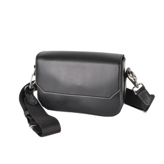 Стильний каркасний клатч якісний маленька жіноча сумка крос боді колір чорний - Інтернет-магазин спільних покупок ToGether