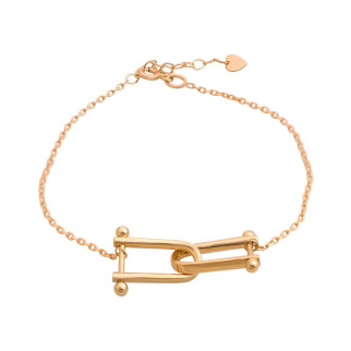 Модний жіночий золотий браслет на руку в стилі тіффані браслет ланцюжок на руку золото 585 проби 17-20 см - Інтернет-магазин спільних покупок ToGether