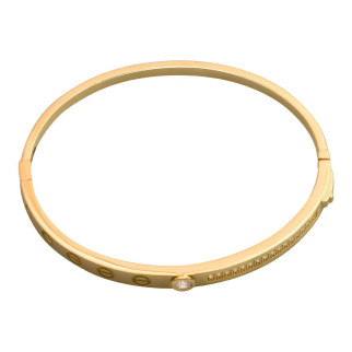 Стильний золотий браслет на руку кільце з фіанітами жіночий браслет в стилі картьє лав із золота розмір 18 - Інтернет-магазин спільних покупок ToGether