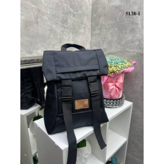 Спортивний міський великий жіночий рюкзак чорний місткий з щільної тканини, що не промокає - Інтернет-магазин спільних покупок ToGether