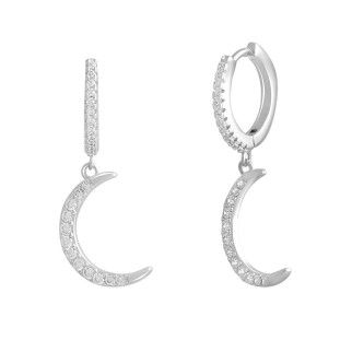 Срібні сережки Високої якості з фіанітами (2137184) - Інтернет-магазин спільних покупок ToGether