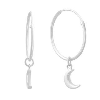 Срібні сережки Високої якості без каменів (60001899) - Інтернет-магазин спільних покупок ToGether