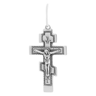Срібний хрестик Високої якості без каменів (2156826) - Інтернет-магазин спільних покупок ToGether