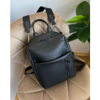 ЧОРНИЙ — сумка-рюкзак - великий якісний із зручною кишенею спереду (Луцьк, 802) - Інтернет-магазин спільних покупок ToGether